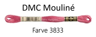 DMC Mouline Amagergarn farve 3833